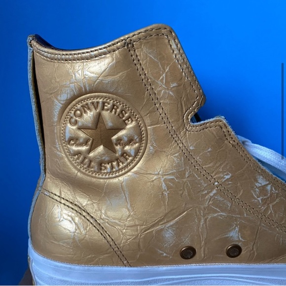 Converse Alpha Hi Gold High Top Sneakers - Picture 3 of 5